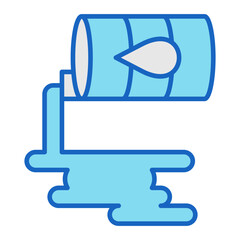 Fototapeta premium Oil Spill Icon