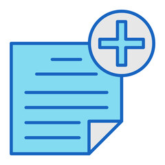 Fototapeta premium Add Notes Icon