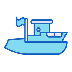 Rescue Boat Icon