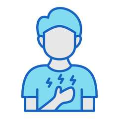 Chest Pain Or Pressure Icon