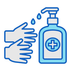 Hands Sanitizer Icon