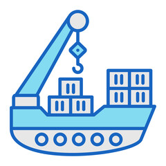 Cargo Ship Icon
