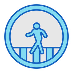 Pedestrian Crossing Icon