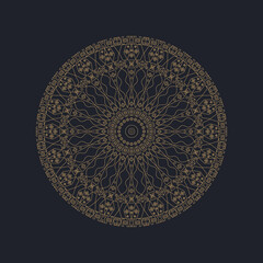 Indian Mandala Vector Illustration