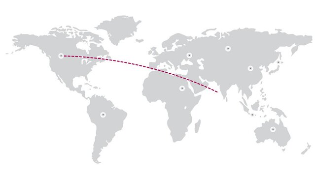 world map