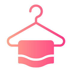 clothes gradient icon