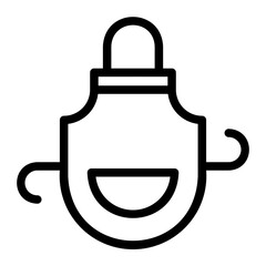 apron line icon