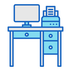 Office Table Icon