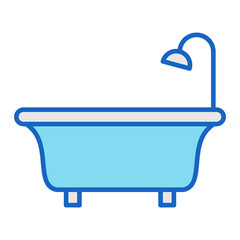 Fototapeta premium Bathtub Icon