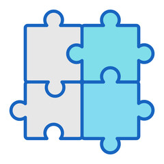Obraz premium Puzzle Icon