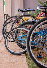 Fototapeta premium bicycle in the street
