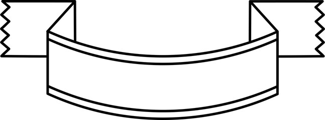 ribbon vector design illustration isolated on white background 