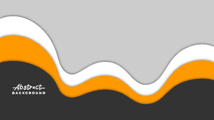 Abstract papercut style background