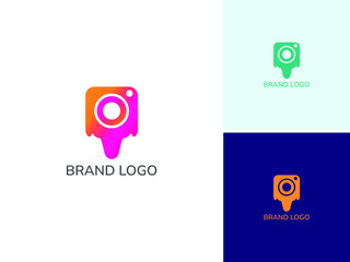 ABSTRACT ILLUSTRATION CAMERA. LENS LOGO DESIGN VECTOR SET GOOD FOR APPLICATION CAMERA, PHOTO