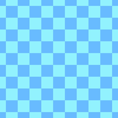 Gingham patterns in pastel blue. Summer textured light bright tartan vichy check plaid graphic background vector for dress, skirt, shirt, tablecloth, or other modern fashion fabric design.
