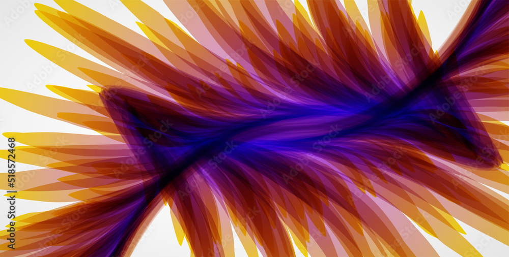 Poster Abstract background with gradient colors with neon lighting.