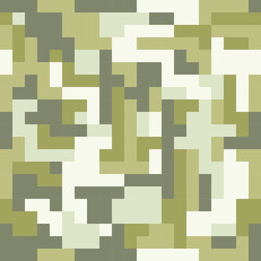 MARPAT camouflage seamless pattern. Digital (pixelated) texture.