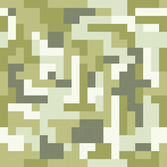 MARPAT camouflage seamless pattern. Digital (pixelated) texture.