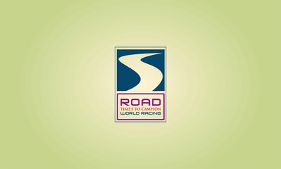 road concept design racing logo