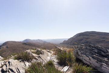 landscape with sky and clouds