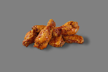 Chicken wings in barbecue sauce