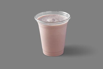 Milk shake with cocoa