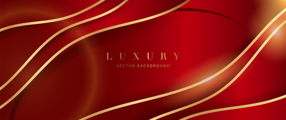 Luxury blue color background vector. Elegant wallpaper in 3d style with gold texture, golden light effect. Dark modern backdrop illustration perfect for branding, packaging, business, advertising.
