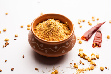 Idli Podi or chutney Powder- dry condiment for South Indian breakfast