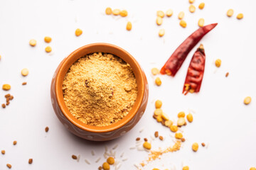 Idli Podi or chutney Powder- dry condiment for South Indian breakfast