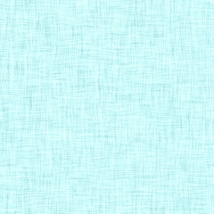 Fototapeta premium Coastal living aegean teal green broken dyed washed mottled speckle seamless pattern. Rustic marine beach house style home decor textile background. Faded blur irregular shape linen cloth fabric.