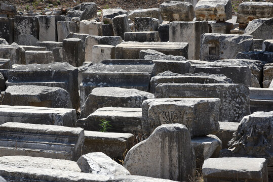 Ruinen in Ephesos