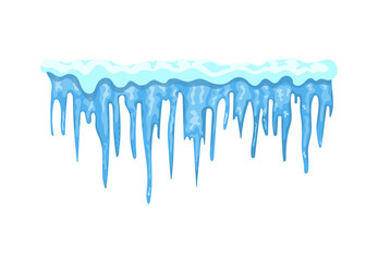 IcIllustration of icicle for decoration. 