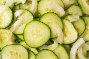 Healthy Homemade Cucumber Salad