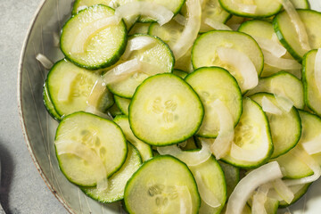 Healthy Homemade Cucumber Salad