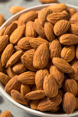Raw Organic Brown Almonds