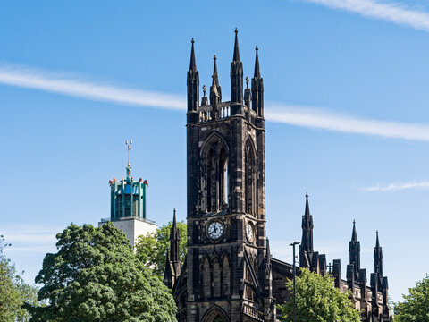 Landmarks Of Newcastle Upon Tyne, UK.