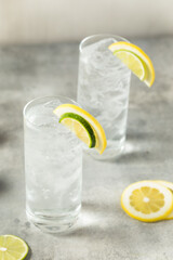 Cold Refreshing Lemon Lime Soda
