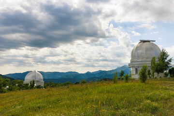 Obraz premium Astrophysics observatory in Shamakhi Azerbaijan