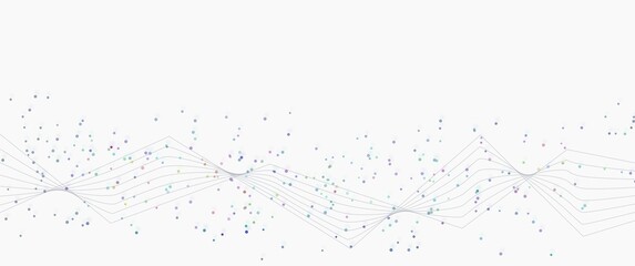 Abstract particles and strokes design concept, modern and futuristic background design concept, suitable for background, backdrop, website background, brochure, and other graphical resources