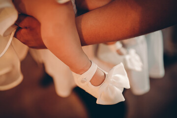 legs in white shoes