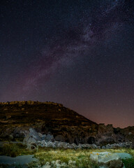 Obraz premium Ancient city near Hasan Volcano in Turkey.