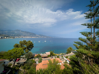 picturesque bay at the Cote Azure