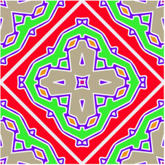 Abstract ethnic rug ornamental seamless pattern.Perfect for fashion, textile design, cute themed fabric, on wall paper, wrapping paper, fabrics and home decor.