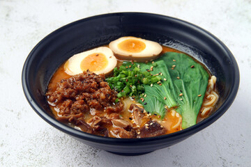 Freshly cooked Japanese food called Tantanmen