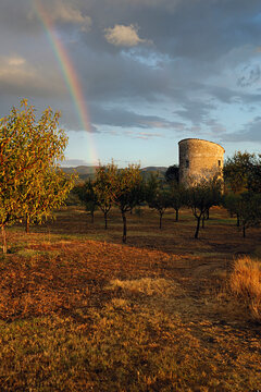 Arc en ciel moulin de Salignan Gargas