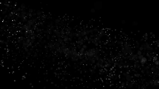 4K Abstract Particle Background