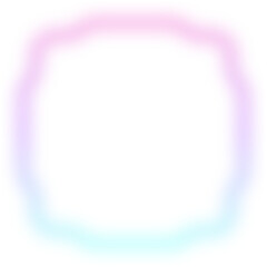 glow geometric frame
