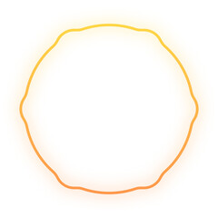 glow geometric frame
