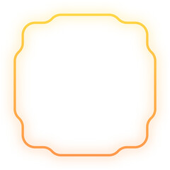 glow geometric frame
