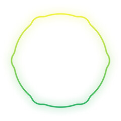 glow geometric frame
